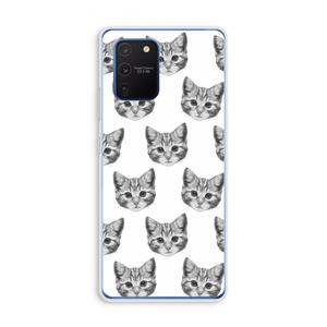 CaseCompany Kitten: Samsung Galaxy Note 10 Lite Transparant Hoesje