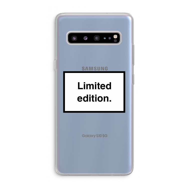 CaseCompany Limited edition: Samsung Galaxy S10 5G Transparant Hoesje