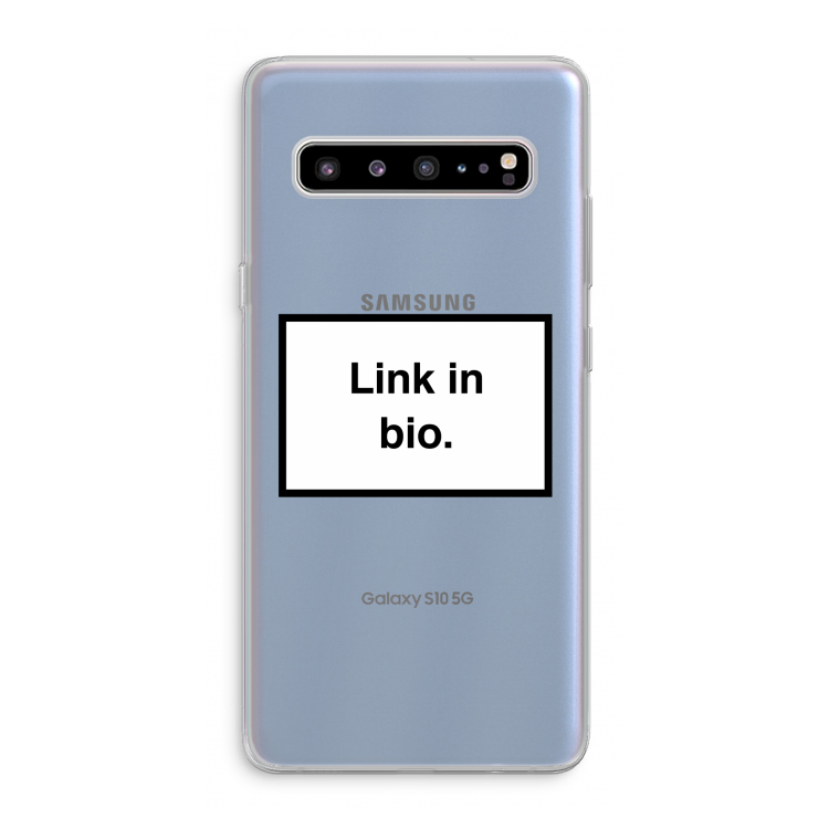 CaseCompany Link in bio: Samsung Galaxy S10 5G Transparant Hoesje