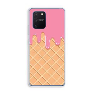 CaseCompany Ice cream: Samsung Galaxy Note 10 Lite Transparant Hoesje