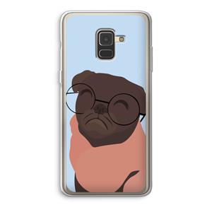 CaseCompany Ludo: Samsung Galaxy A8 (2018) Transparant Hoesje