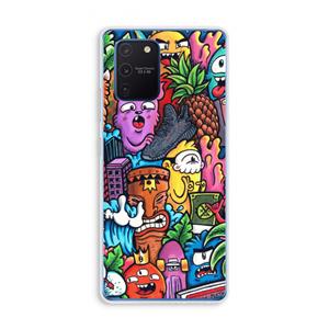 CaseCompany Vexx Mixtape: Samsung Galaxy Note 10 Lite Transparant Hoesje