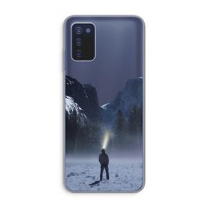 CaseCompany Wanderlust: Samsung Galaxy A03s Transparant Hoesje