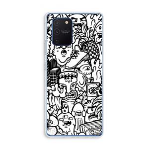 CaseCompany Vexx Mixtape #2: Samsung Galaxy Note 10 Lite Transparant Hoesje