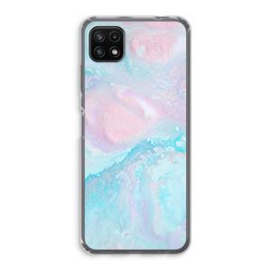 CaseCompany Fantasie pastel: Samsung Galaxy A22 5G Transparant Hoesje