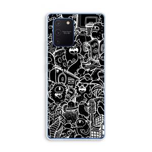 CaseCompany Vexx Black City : Samsung Galaxy Note 10 Lite Transparant Hoesje
