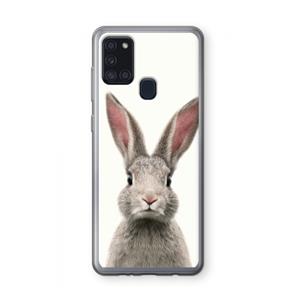 CaseCompany Daisy: Samsung Galaxy A21s Transparant Hoesje