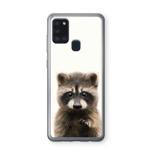 CaseCompany Rocco: Samsung Galaxy A21s Transparant Hoesje