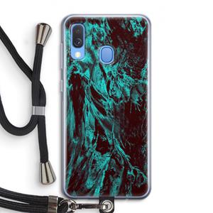 CaseCompany Ice Age: Samsung Galaxy A40 Transparant Hoesje met koord