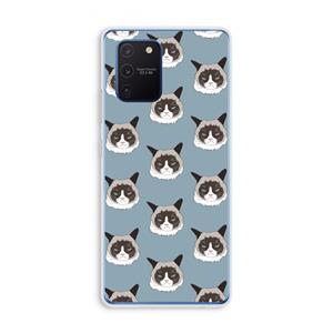 CaseCompany It's a Purrr Case: Samsung Galaxy Note 10 Lite Transparant Hoesje