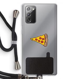 CaseCompany You Complete Me #1: Samsung Galaxy Note 20 / Note 20 5G Transparant Hoesje met koord
