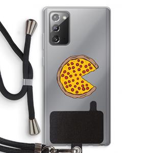 CaseCompany You Complete Me #2: Samsung Galaxy Note 20 / Note 20 5G Transparant Hoesje met koord