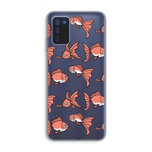 CaseCompany Blub: Samsung Galaxy A03s Transparant Hoesje