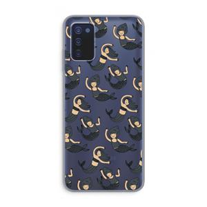 CaseCompany Zeemeermin: Samsung Galaxy A03s Transparant Hoesje