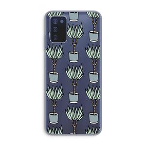 CaseCompany Boompje: Samsung Galaxy A03s Transparant Hoesje