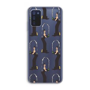CaseCompany Pop Some Kim: Samsung Galaxy A03s Transparant Hoesje
