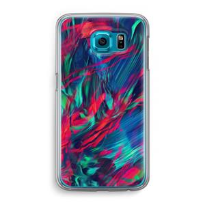 CaseCompany Pilgrims Of The Sea: Samsung Galaxy S6 Transparant Hoesje