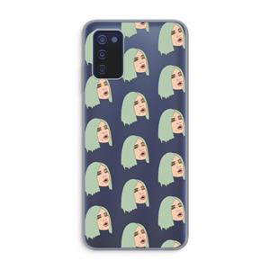 CaseCompany King Kylie: Samsung Galaxy A03s Transparant Hoesje