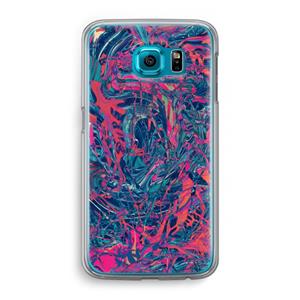 CaseCompany Sleeping Dreams: Samsung Galaxy S6 Transparant Hoesje