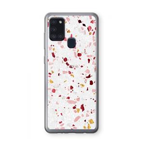 CaseCompany Terrazzo N°9: Samsung Galaxy A21s Transparant Hoesje