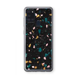 CaseCompany Terrazzo N°10: Samsung Galaxy A21s Transparant Hoesje