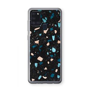CaseCompany Terrazzo N°11: Samsung Galaxy A21s Transparant Hoesje