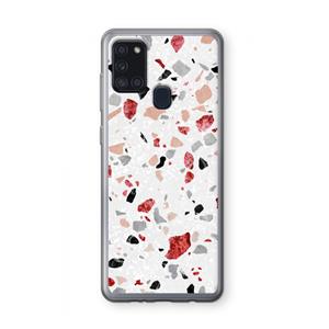 CaseCompany Terrazzo N°12: Samsung Galaxy A21s Transparant Hoesje