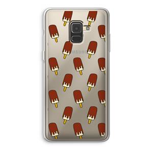 CaseCompany Yummy: Samsung Galaxy A8 (2018) Transparant Hoesje