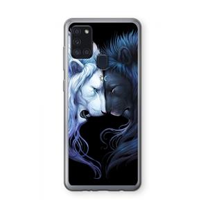 CaseCompany Brotherhood: Samsung Galaxy A21s Transparant Hoesje