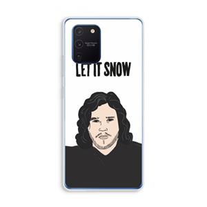 CaseCompany Let It Snow: Samsung Galaxy Note 10 Lite Transparant Hoesje