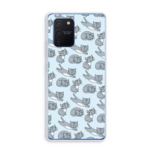 CaseCompany Poezen: Samsung Galaxy Note 10 Lite Transparant Hoesje