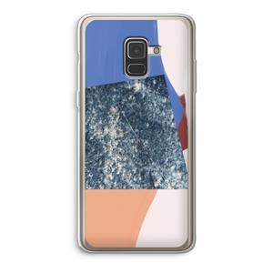 CaseCompany Billy: Samsung Galaxy A8 (2018) Transparant Hoesje