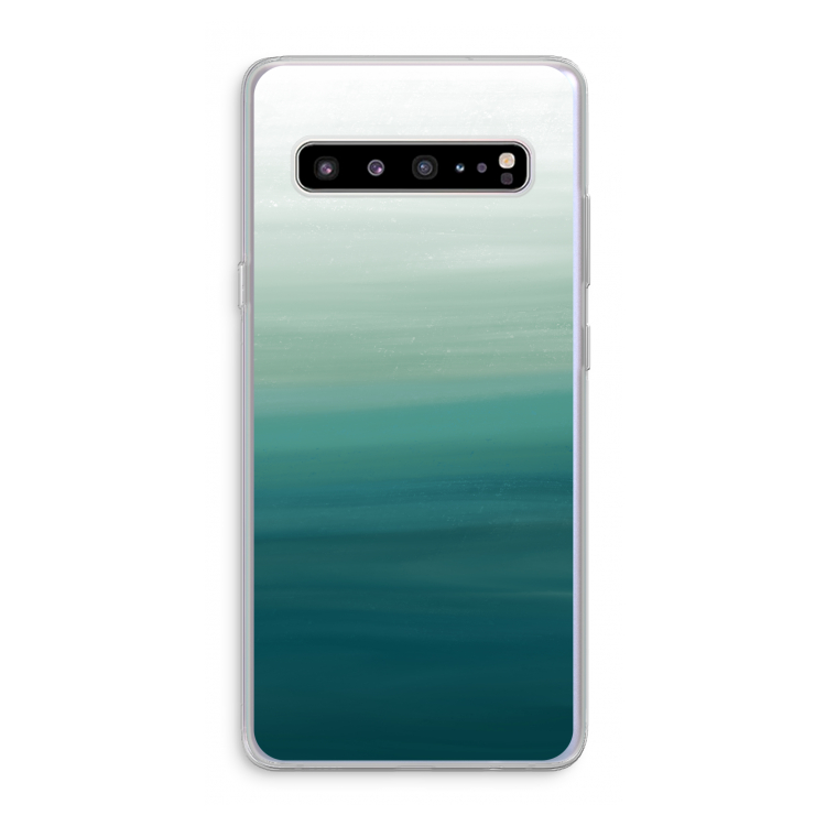 CaseCompany Ocean: Samsung Galaxy S10 5G Transparant Hoesje