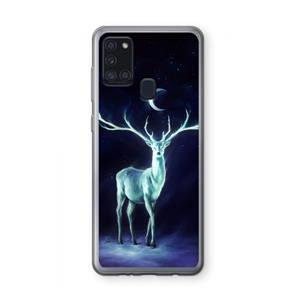 CaseCompany Nightbringer: Samsung Galaxy A21s Transparant Hoesje