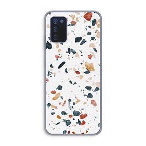 CaseCompany Terrazzo N°4: Samsung Galaxy A03s Transparant Hoesje