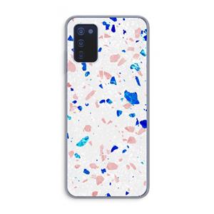 CaseCompany Terrazzo N°6: Samsung Galaxy A03s Transparant Hoesje