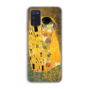 CaseCompany Der Kuss: Samsung Galaxy A03s Transparant Hoesje