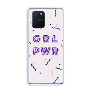 CaseCompany GRL PWR: Samsung Galaxy Note 10 Lite Transparant Hoesje