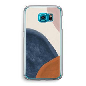 CaseCompany Geo #1: Samsung Galaxy S6 Transparant Hoesje