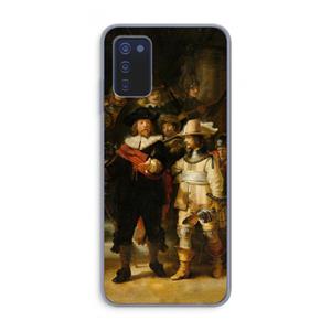 CaseCompany De Nachtwacht: Samsung Galaxy A03s Transparant Hoesje