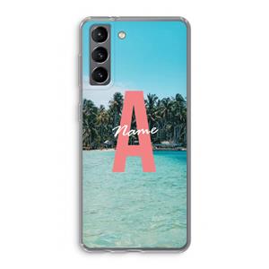 CaseCompany Pacific Dream: Samsung Galaxy S21 Transparant Hoesje