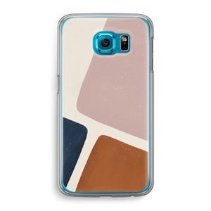 CaseCompany Geo #2: Samsung Galaxy S6 Transparant Hoesje