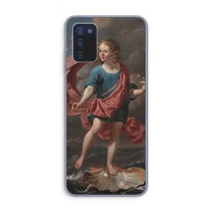 CaseCompany Soap Bubbles: Samsung Galaxy A03s Transparant Hoesje