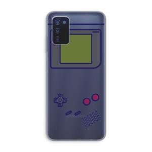 CaseCompany Game On: Samsung Galaxy A03s Transparant Hoesje