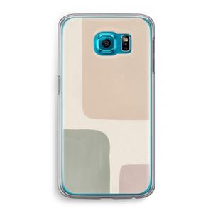 CaseCompany Geo #7: Samsung Galaxy S6 Transparant Hoesje