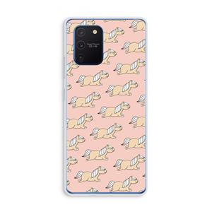 CaseCompany Ponys: Samsung Galaxy Note 10 Lite Transparant Hoesje