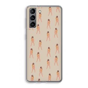 CaseCompany You're so golden: Samsung Galaxy S21 Transparant Hoesje