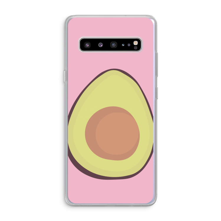 Avocado: Samsung Galaxy S10 5G Transparant Hoesje