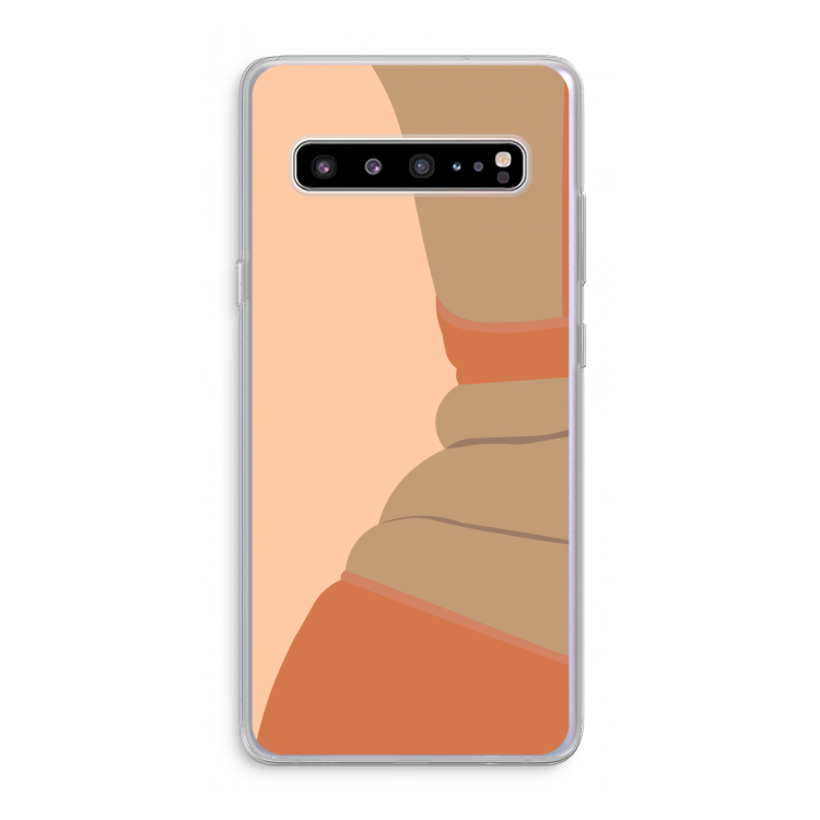 CaseCompany Bikini: Samsung Galaxy S10 5G Transparant Hoesje