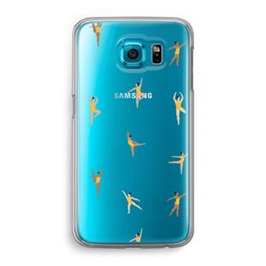 CaseCompany Dans #2: Samsung Galaxy S6 Transparant Hoesje